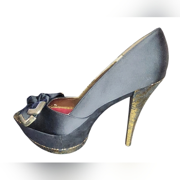 Circus by Sam Edelman Leigh Platform Peep Toe Heels, Womens 10 - Picture 5 of 10